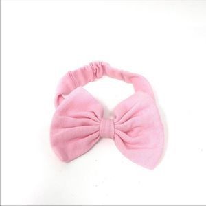 3/$15 Baby Pink Bow Headband